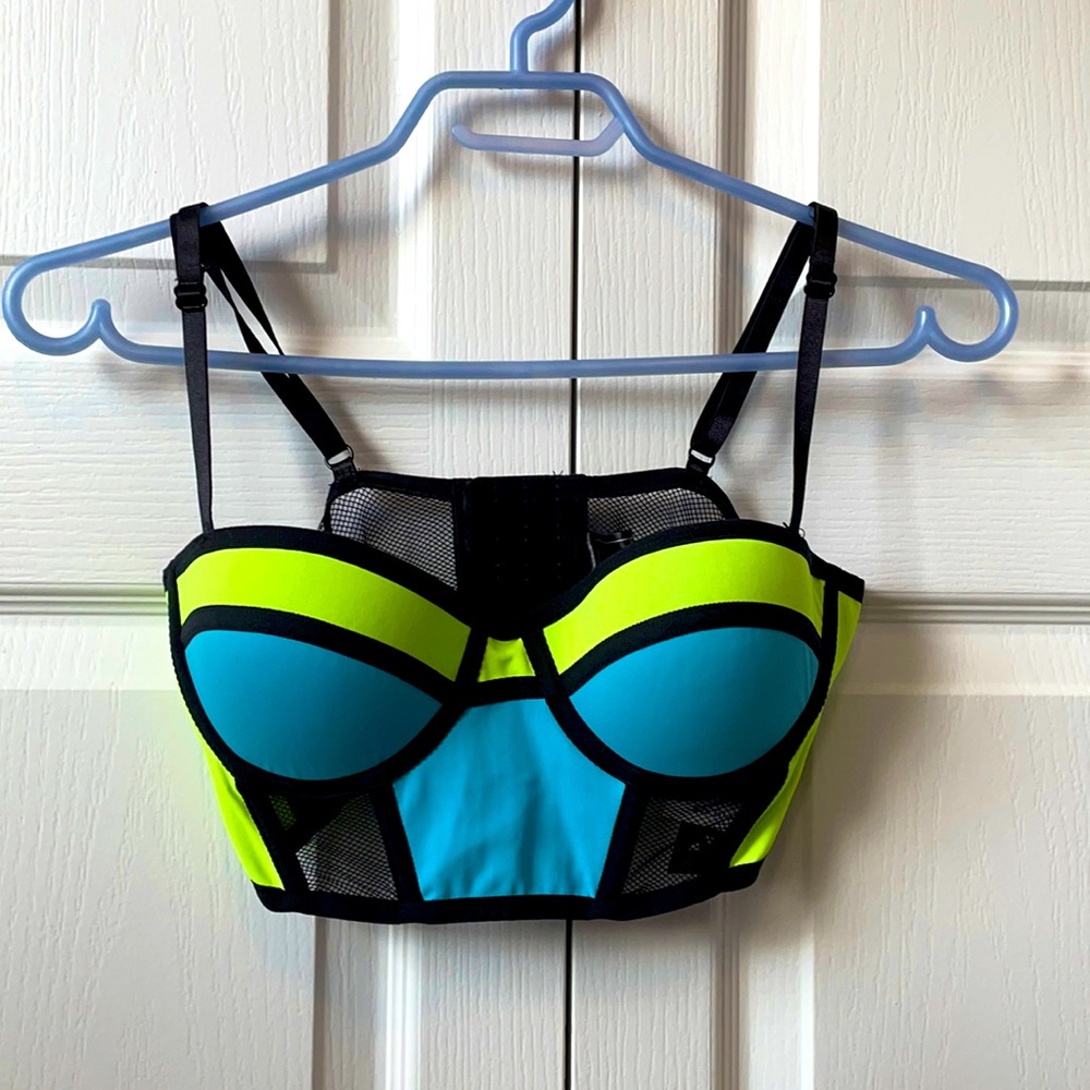 Balanced Tech Color Block Sports Bra